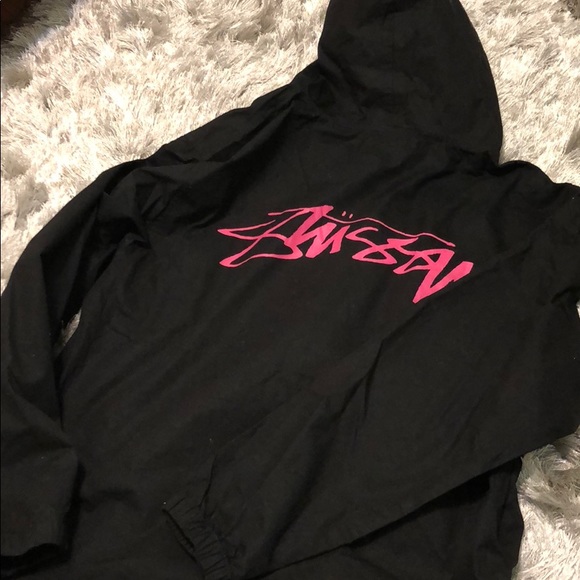 stussy ripstop pullover jacket